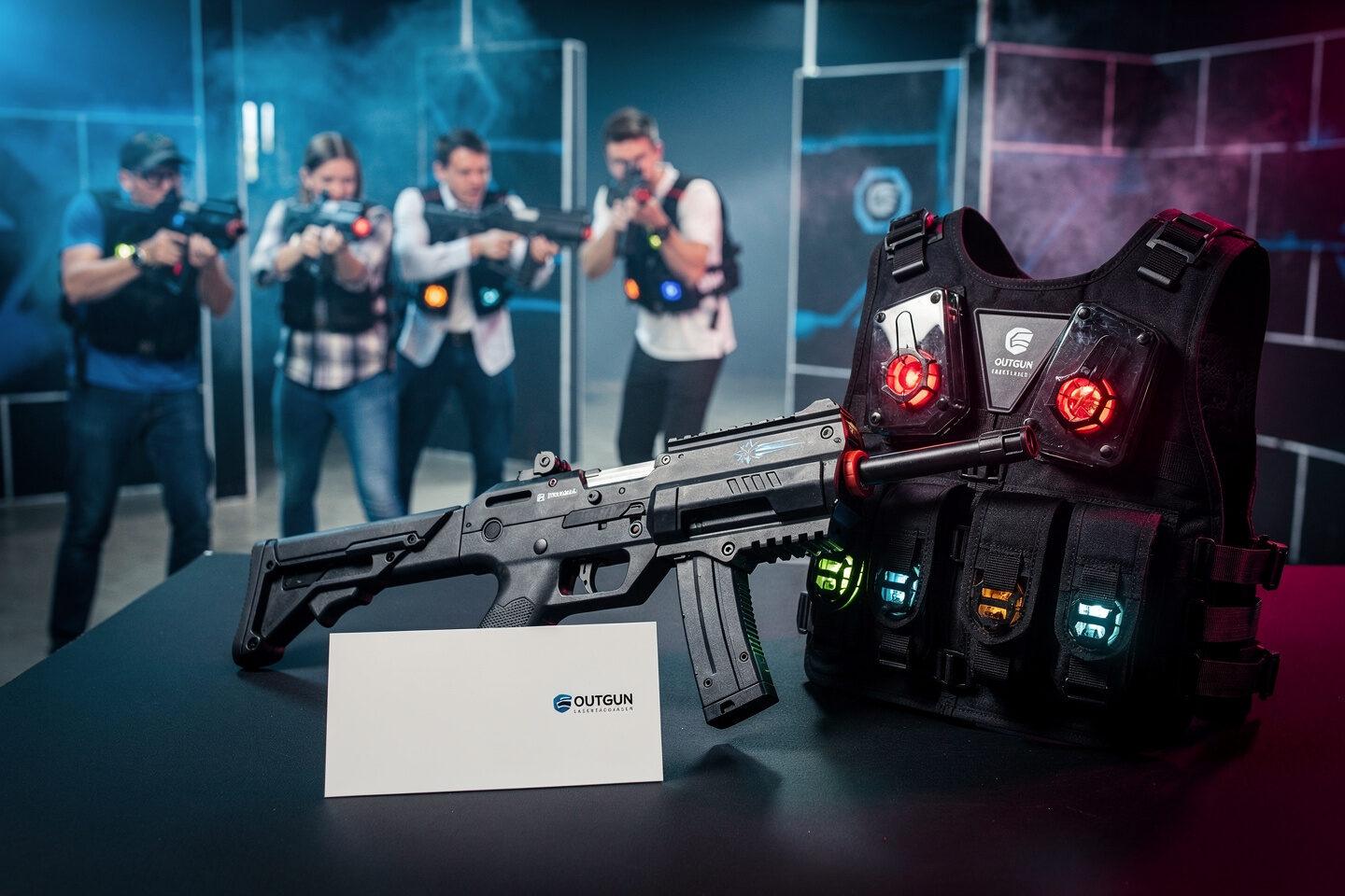 OUTGUN Lasertag – Kauf von Gutscheinen online