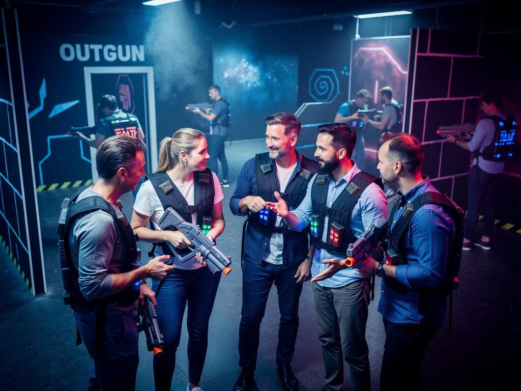 OUTGUN Lasertag – Firmenevent & Teambuilding