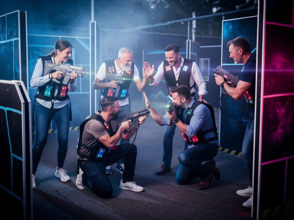 Teambuilding & Firmenevent – OUTGUN Lasertag